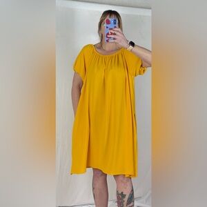 Vision USA Yellow Dress